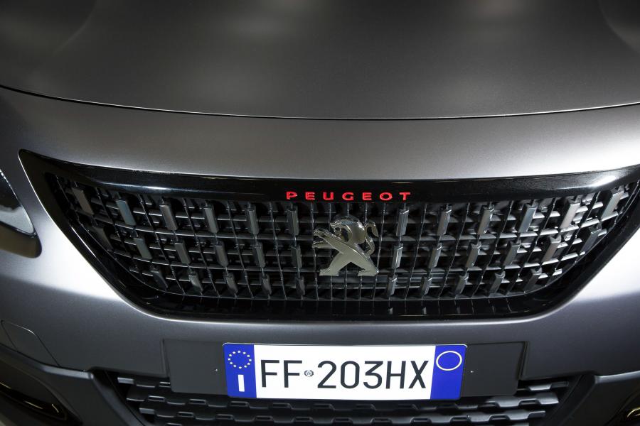 Логотип Peugeot 2008 Black Matt 2017 года  (фото 4 из 32)